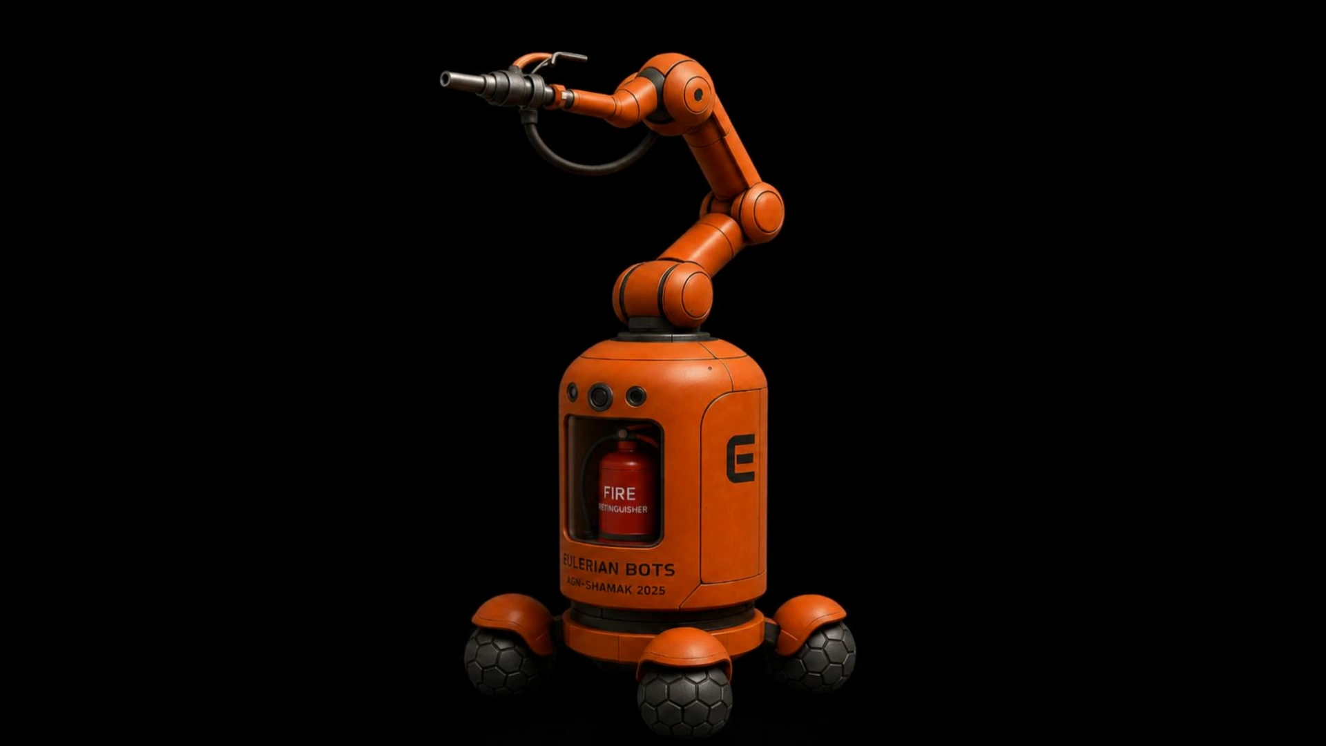 AI Powered Fire Fighting Bot