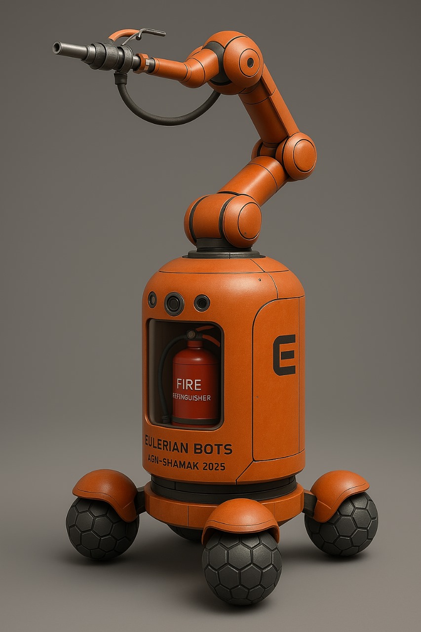 AI Powered Fire Fighting Bot
